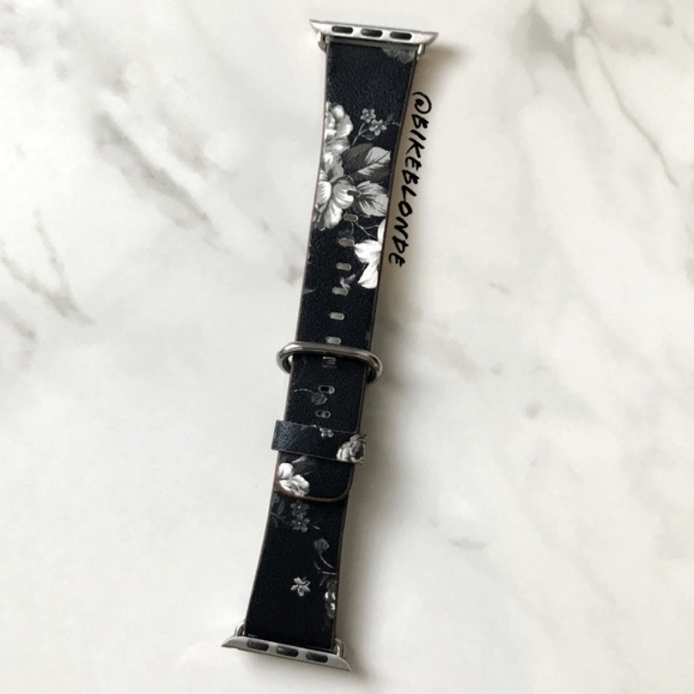 NEW Floral Print Bracelet Band For Apple Watch - Picture 2 of 4
